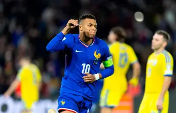 Kylian Mbappé llegó a 55 goles en 94 partidos con los Bleues, pero ahora será baja en su selección en el último partido del grupo D de las Eliminatorias europeas. FOTO: Getty