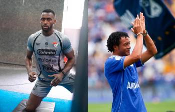 Jackson Martínez es uno de los grandes fichajes del Medellín. El futbolista antioqueño Juan Guillermo Cuadrado es figura con Millonarios. Foto: Colprensa y DIM