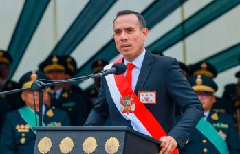 José Jerí es presidente interino de Perú desde el 10 de octubre de 2025 tras la destitución de Dina Boluarte. FOTO: Tomada de X @presidenciaperu