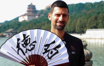 Novak Djokovic en la previa del compromiso disfrutando de China. FOTO: X ChinaOpen