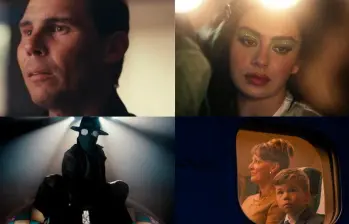 Rafa, The Moment, Spider-Noir y Propeller one-way night coach son algunas de las series y películas que se estrenarán en plataformas en mayo de 2026. FOTO: Netflix, A24, Sony y Apple TV.