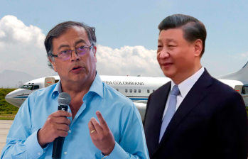 La cumbre Petro-Xi Jinping será el 25 de octubre. FOTOS COLPRENSA, CAMILO SUÁREZ y AFP 