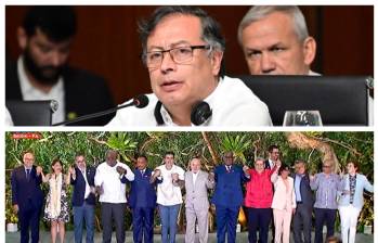 En su intervención de este martes, el mandatario colombiano propuso un Tribunal Internacional de Justicia Ambiental para juzgar crímenes contra la Selva Amazónica. FOTO: PRESIDENCIA/ARCHIVO PARTICULAR