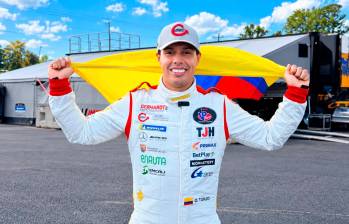 Óscar Tunjo dominó de punta a punta el campeonato. Se coronó a falta de una carrera en Atlanta, Georgia. FOTO cortesía