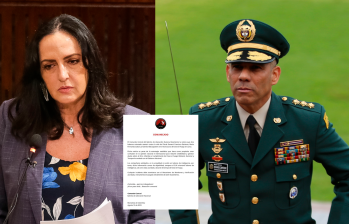 María Fernanda Cabal y Eduardo Zapateiro son dos de las personas que estarían en lo planes de atentado del ELN. FOTOS COLPRENSA