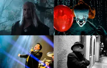 The Witcher, It: Welcome to Derry y las series documentales de Juan Gabriel y Martin Scorsese son algunos de los estrenos de octubre. FOTOS: Cortesía Netflix, HBO Max y Apple TV+