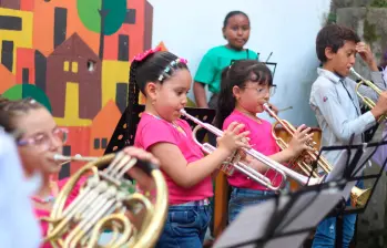La Red de Escuelas de Música de Medellín cumplirá 30 años en 2026. Foto cortesía. 