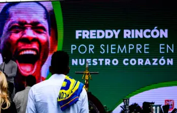 Freddy Rincón murió el 13 de abril de 2022 en Cali, tras luchar durante dos días por su vida, luego de un fuerte accidente de tránsito en la madrugada del 11 de abril. FOTO El Colombiano