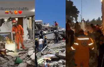 Primer rescate de Los Topos y las acciones de la Defensa Civil y brigadistas, así avanzan las labores. Foto: redes sociales 