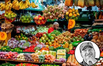 Variedad de frutas y verduras en la plaza minorista. FOTO Juan Antonio Sánchez