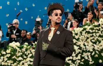 Bad Bunny asistió esta semana a la Met Gala. FOTO Getty