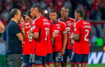 El técnico Alejandro Restrepo ha dirigido 32 partidos con el Medellín. De ellos, ganó 16, empató 10 y solo perdió 6. FOTO: JUAN ANTONIO SÁNCHEZ