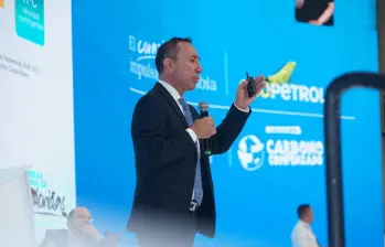 Ricardo Roa, presidente de Ecopetrol, en la asamblea de accionistas 2026. FOTO: Cortesía Ecopetrol.