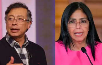 Desde el mes de enero, luego de la llamada con Donald Trump, el presidente Gustavo Petro ha mostrado su intención de reunirse con Delcy Rodríguez, quien ha correspondido a una actitud positiva para que se dé dicha reunión. Fotos: Colprensa y Getty Images