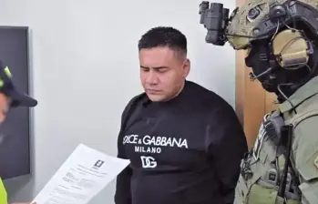 Andrés Marín Silva, alias “Pipe Tuluá”, cabecilla de la banda “la Inmaculada”, está preso desde 2015, pagando 30 años de cárcel por 39 asesinatos y siete tentativas de homicidio. FOTO cortesía de la policía