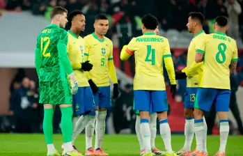 Los pentacampeones se medirán a Marruecos, Haiti y Escocia en el Grupo C del Mundial de Canadá, México y Estados Unidos. FOTO GETTY 