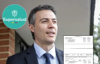 Daniel Quintero pasaría a manejar más de 562 mil millones de pesos pese a estar investigado por corrupción. Fotos: Colprensa, Suipersalud y captura Decreto 1477 de 2025
