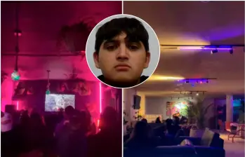 Jaime Esteban Moreno salió de Before Club minutos antes de ser agredido y asesinado en medio de una brutal golpiza en la madrugada del 31 de octubre. FOTO: Capturas de video