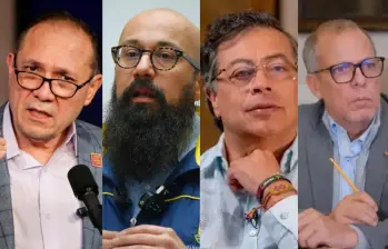 Los funcionarios han hablado abiertamente contra el candidato de la derecha en segunda vuelta, Abelardo de la Espriella. Foto: Colprensa/Presidencia.