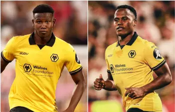 Jhon Arias, mediocampista ofensivo de 27 años, es de las nuevas incorporaciones del equipo ingles para esta temporada 25/26 en la que esperan poder mantener la categoria. FOTO: Redes sociales Wolves