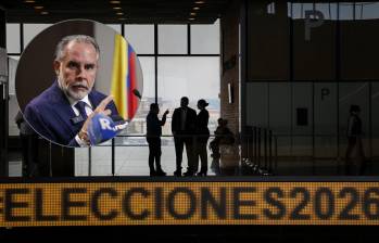 Ministro de Interior Armando Benedetti detalla panorama de orden público de cara a las elecciones del 8 de marzo. Foto: Colprensa