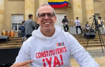 Alfredo Saade ha sido un férreo defensor de Gustavo Petro al punto de proponer su reelección como mandatario. Foto: redes sociales 