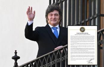 El gobierno de Javier Milei ha anunciado que en caso de que no se detengan los proyectos de hidrocarburos por parte de Reino Unido, acudirán al arbitraje internacional. Fotos: Xinhua y @OPRArgentina