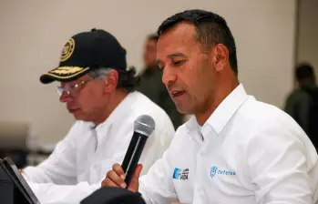 El ministro de Defensa, Pedro Sánchez. FOTO: Presidencia.