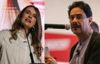 Paloma Valencia y el candidato Iván Cepeda, crecen según encuesta- Foto Colprensa