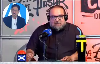 Periodista Iván Gallo acusa de censura a Iván Cepeda. Foto: captura de video