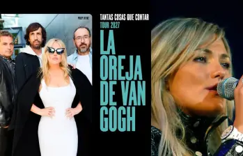 La Oreja de Van Gogh confirma su esperado regreso a Colombia. Foto: Colprensa / redes sociales @tuboleta