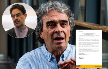 Tras la exclusión de Iván Cepeda para debatir, el candidato de centro, Sergio Fajardo, ha criticado la decisión del aspirante del petrismo calificándola de farsa y censura. Fotos: Jaime Pérez Munévar, Colprensa y @sergio_fajardo
