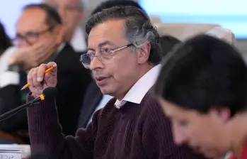 La decisión del partido se dio luego de que el presidente Gustavo Petro anunciara la expulsión de toda la delegación diplomática de Israel en Colombia. FOTO: Tomada redes sociales @infopresidencia