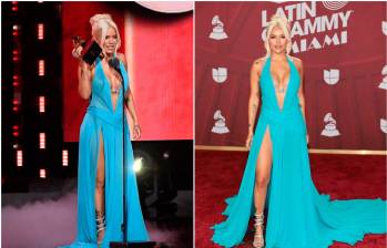 Karol G en los Latin Grammy 2024. FOTOS: Tomadas de X @KarolGWW