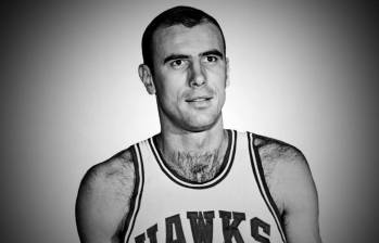 Bob Pettit fue elegido MVP de la NBA en dos ocasiones, en 1956 y 1959. Foto: tomada de X @NBA