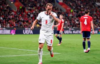 Harry Kane con su selección, Inglaterra. FOTO: X HKane