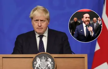 El ex primer ministro del Reino Unido, Boris Johnson, apoya a Abelardo De la Espriella. FOTO: Tomada de Instagram @borisjohnsonuk - Colprensa 