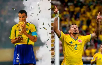 Cafú fue campeón del mundo en 2002. ¿Podrá Daniel Muñoz serlo también? FOTO: Juan Antonio Sánchez y X Cafú