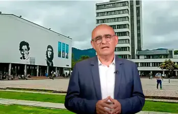José Ismael Peña asumió formalmente la rectoría de la Universidad Nacional en febrero de 2026. Foto: Cortesía/Colprensa.