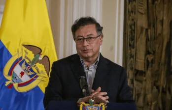 El presidente Gustavo Petro declaró este lunes estado de conmoción interior y emergencia económica. FOTO: Colprensa