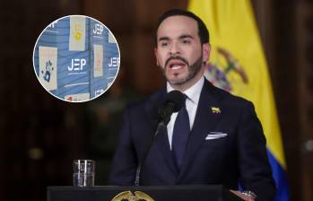Presidente Abelardo de la Espriella y la Jurisdicción Especial para la Paz (JEP) . FOTO: Colprensa