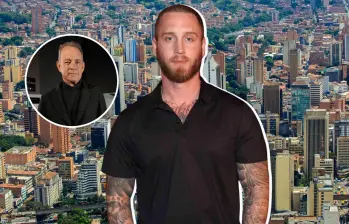 Chet Hanks, hijo de Tom Hanks, varado en Medellín por problema con su pasaporte. Foto: Camilo Suárez / Redes sociales @tomhanks y @chethanx