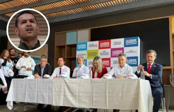 Palacios dijo que su apuesta es la unidad para enfrentar el “desgobierno”, y competir en la consulta interpartidista del 8 de marzo junto a otros seis aspirantes. FOTO: CORTESÍA/COLPRENSA