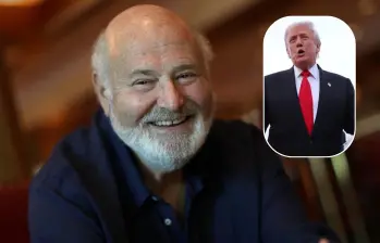 El presidente estadounidense Donald Trump se pronunció por la muerte de Rob Reiner y su esposa, Michele Singer. FOTOS: GETTY 