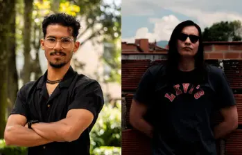 Estos son Ever Andrés Mercado Puentes y Ferley A. Ospina, colombianos ganadores del World Press Photo 2026. FOTO: Camilo Triana / Edinson Arroyo