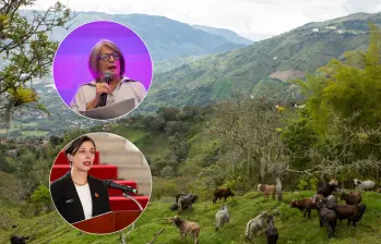La exministra Cecilia López y la actual ministra de Agricultura Matha Carvajalino generaron polémica por las cifras de restitución de tierras. Fotos: Edwin Bustamente, Camilo Suárez y Colprensa