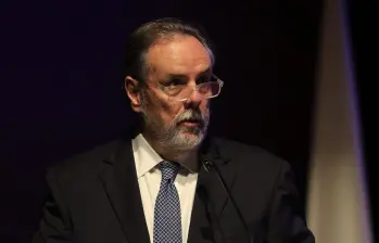 Jorge Mario Velásquez, expresidente del Grupo Argos. FOTO: Camilo Suárez.