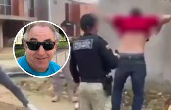 Las autoridades vincularon a la investigación del caso a los familiares del colombiano señalado del asesinato. FOTO: Captura video Policía Nacional