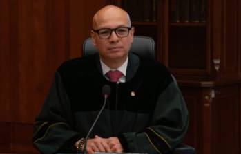Iván Mauricio Lenis Gómez, venía de ser el vicepresidente de la corporación. FOTO: Corte Suprema
