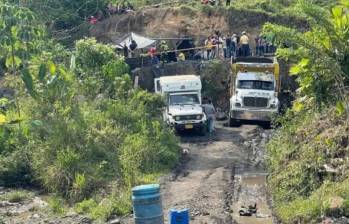Dos muertos y un lesionado dejó una explosión en bocamina de Landázuri, Santander. FOTO: Cortesía - Vanguardia 